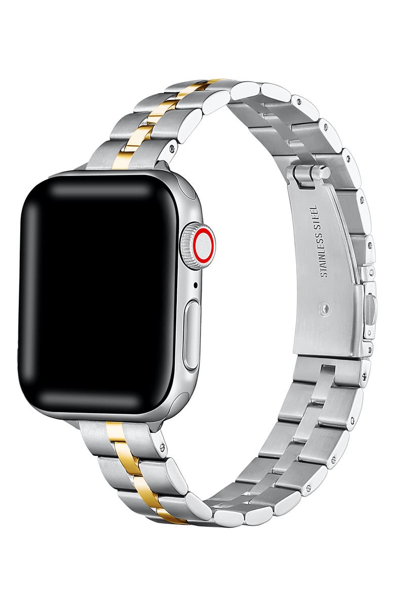 Posh Tech Sophie Stainless Steel Apple Watch<sup>®</sup> Watchband, Main, color,