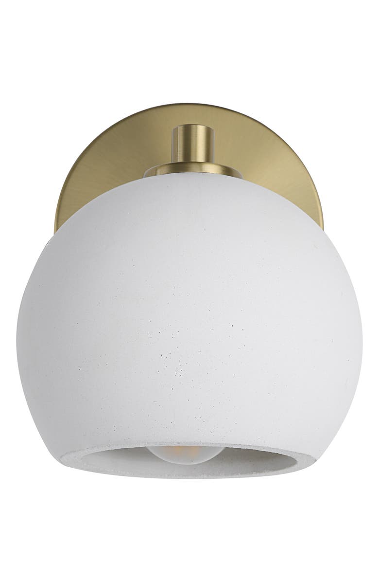 Renwil Cela Wall Sconce, Alternate, color, White
