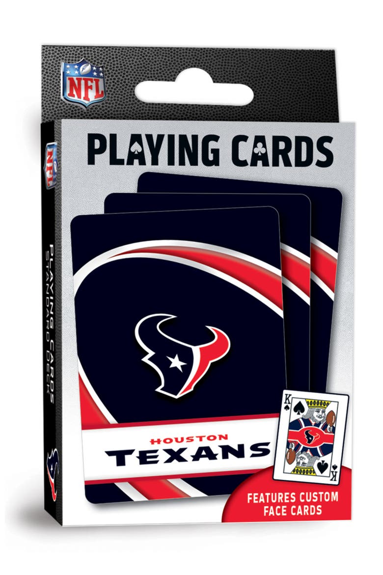 Houston Texans Playing Cards, Main, color, Multicolor