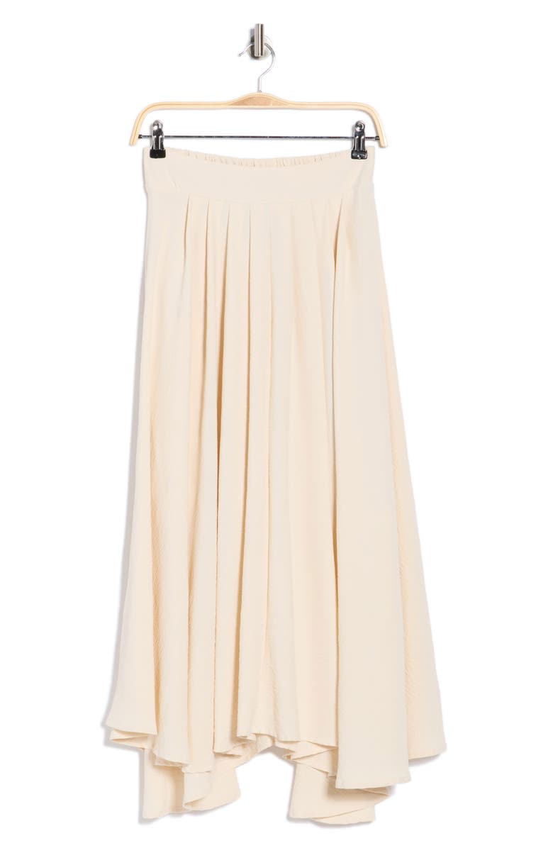 Blu Pepper Textured Pull-On Skirt, Alternate, color, Natural