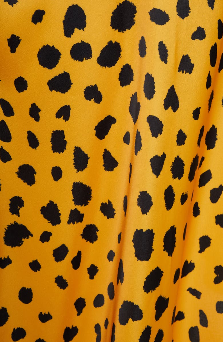 ELOQUII R29 x ELOQUII Animal Print Satin Skirt, Alternate, color, 