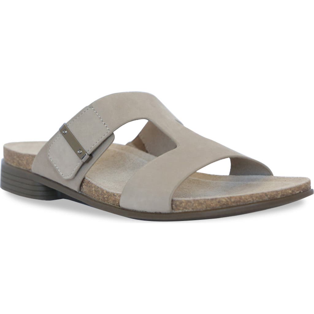 Munro Jody Slide Sandal In Silver