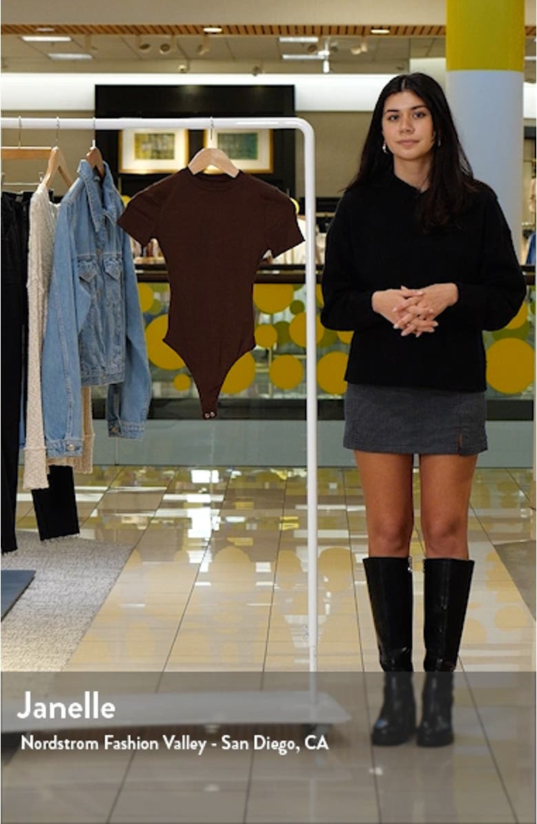 NW Mock Neck Bodysuit, sales video thumbnail