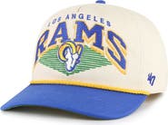 '47 Men's '47 Cream Los Angeles Rams Pomona Rope Hitch Adjustable Hat