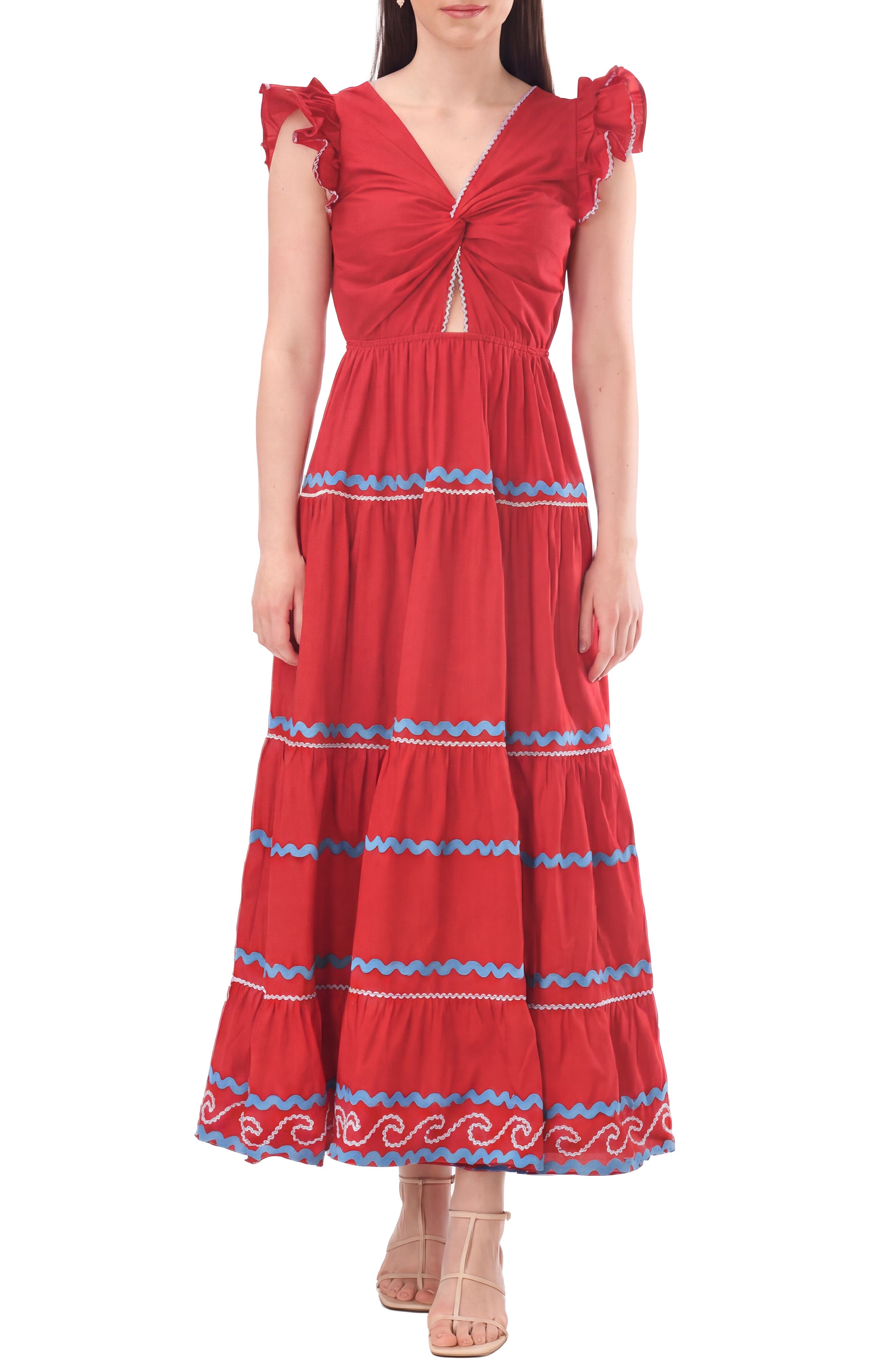 Flavian Tiered Maxi Dress