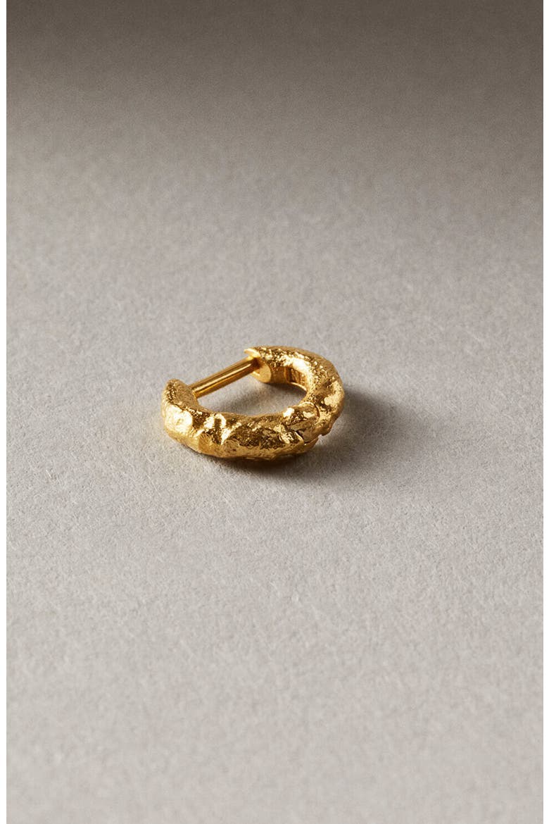 Mini Hoop Gold, Alternate, color, Gold