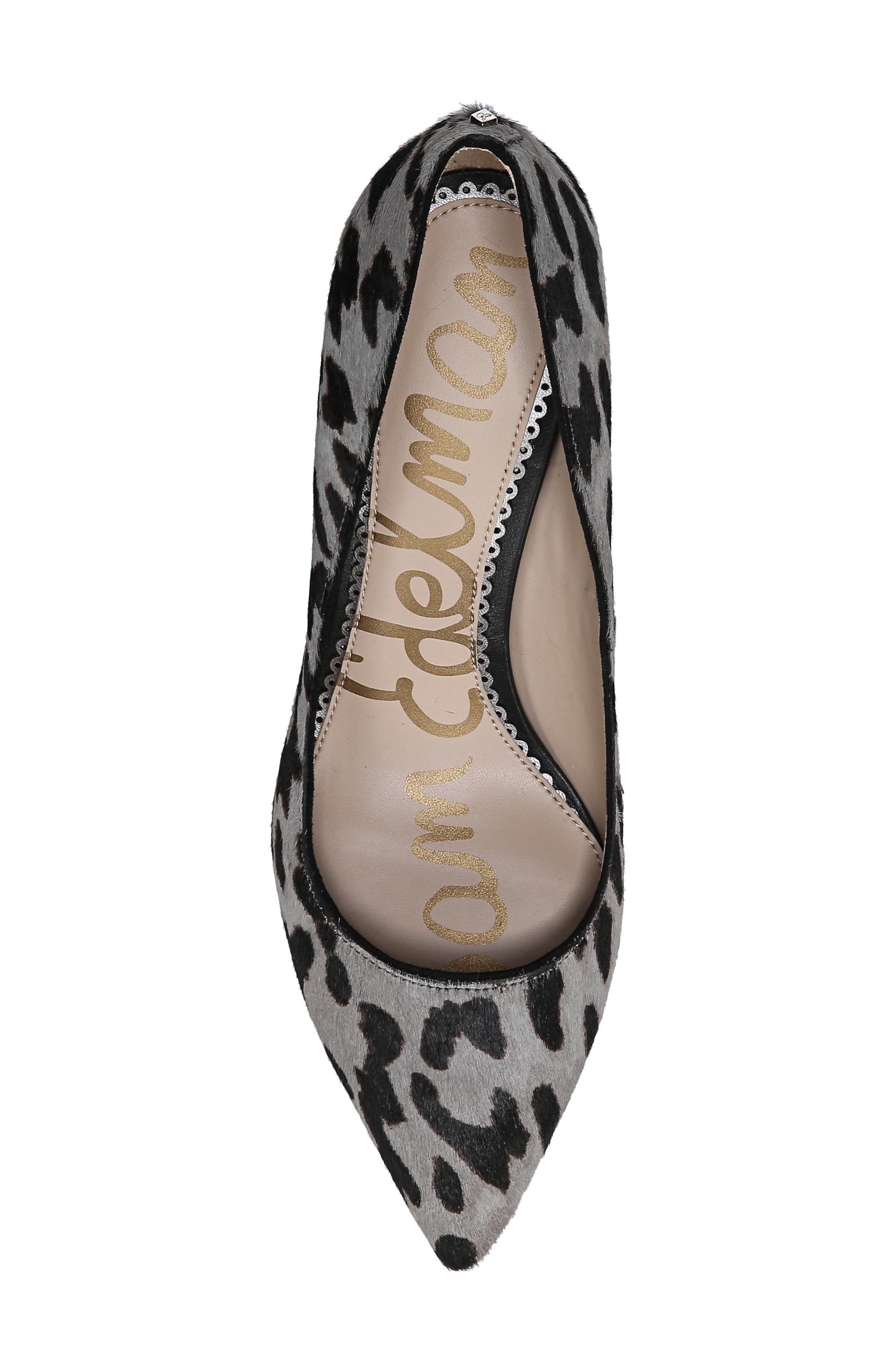 Tatiana Genuine Calf Hair Pump, Alternate, color, CLOUDED LEOPARD BRAHMA HAIR