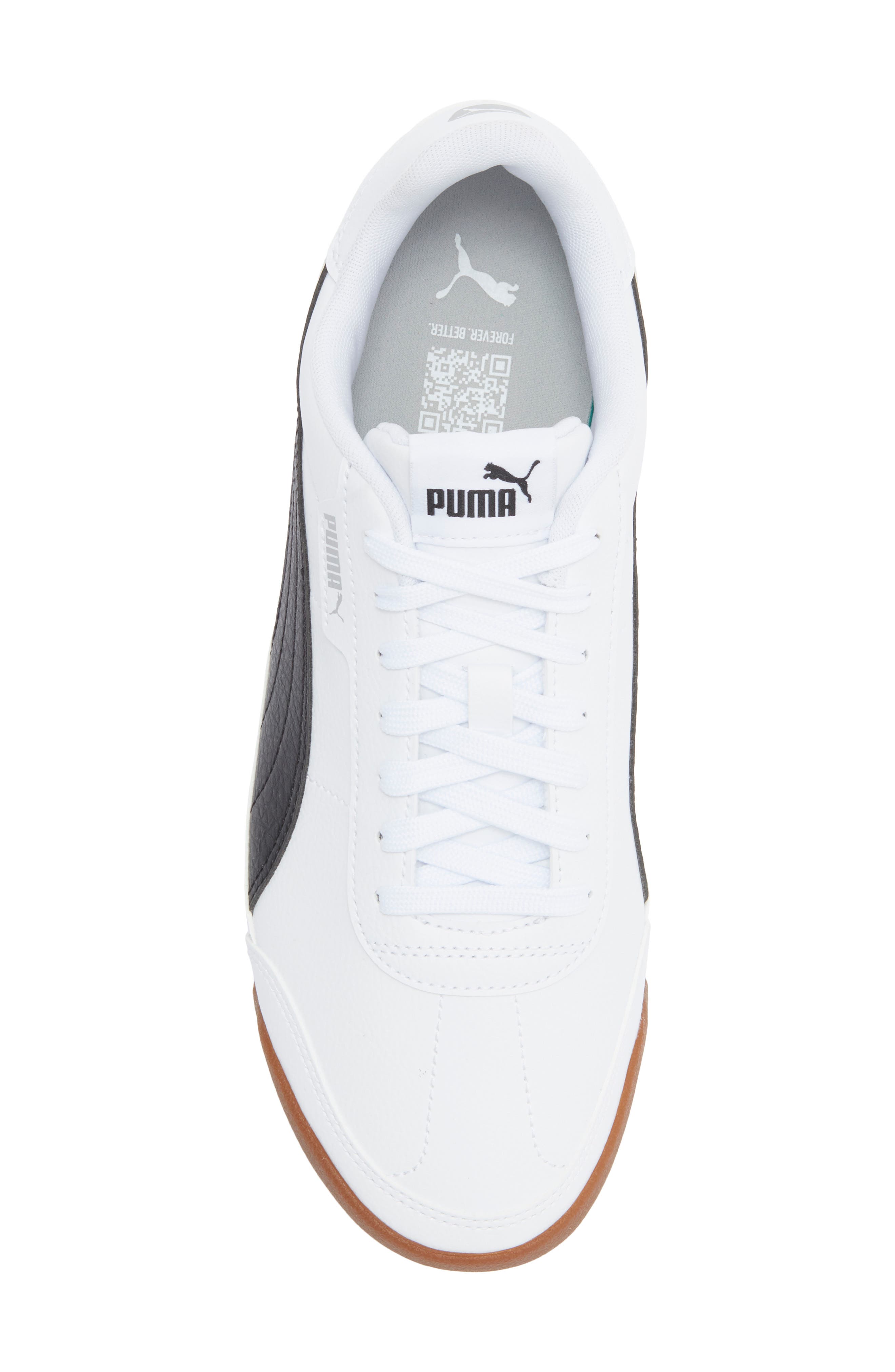 PUMA Turino II Sneaker, Alternate, color, Puma White/ Puma Black/ Gray
