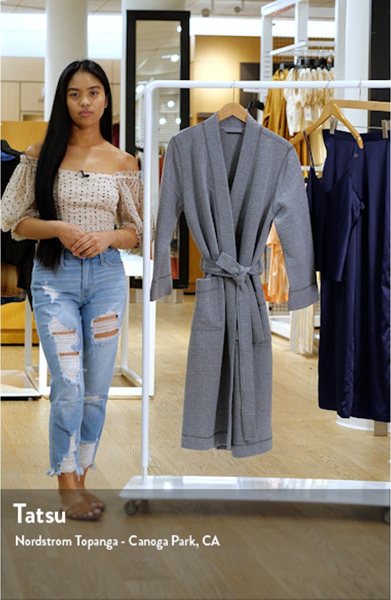 Infinity Quilted Jacquard Robe, sales video thumbnail