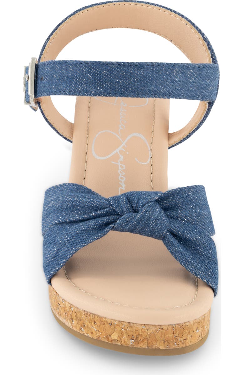 Jessica Simpson Kids' Asha Ankle Strap Wedge Sandal, Alternate, color,