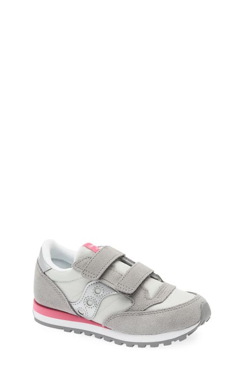 Jazz Double Hook & Loop Sneaker (Little Kid & Big Kid)