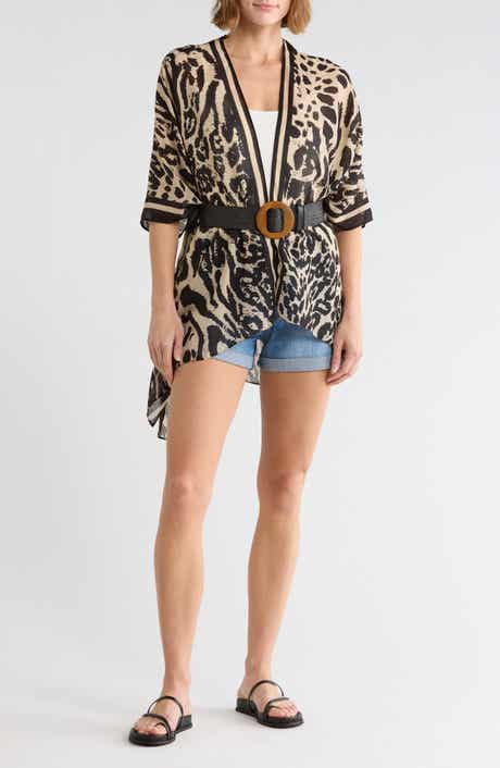 Mixed Animal Print Topper