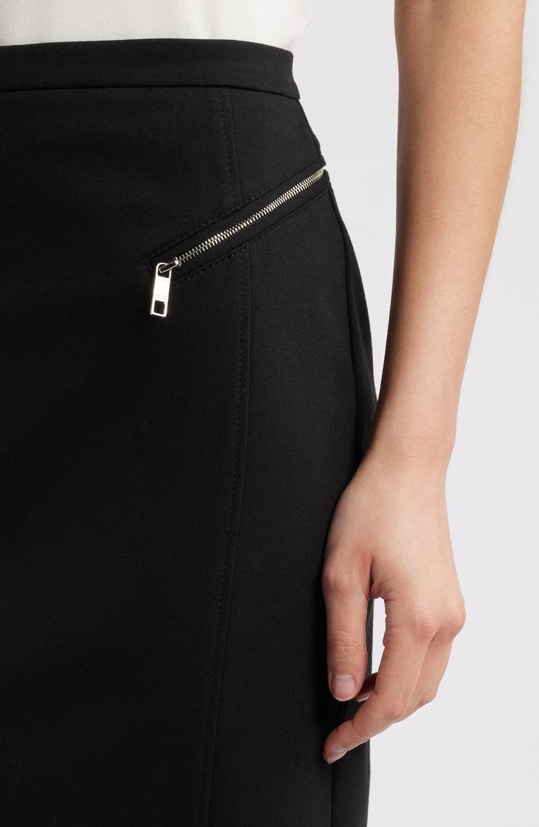 BOSS Volmar Zip Pocket Pencil Skirt, Alternate, color,
