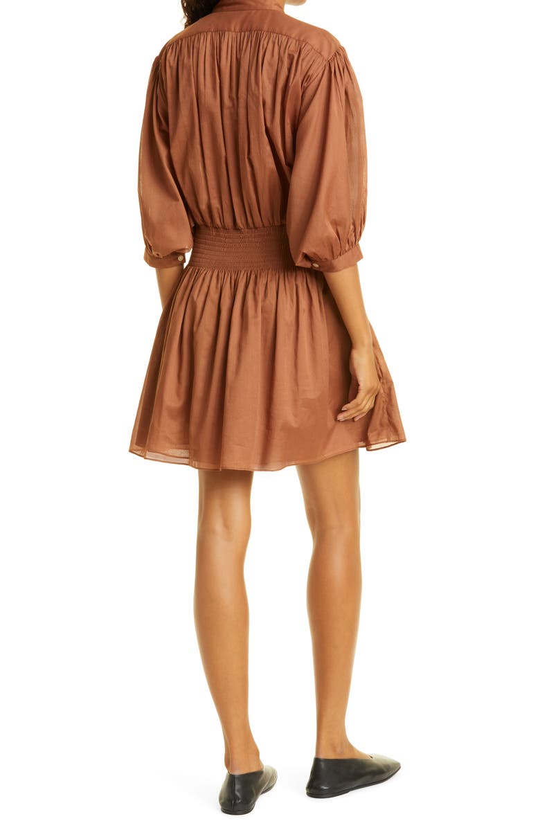 Rebecca Taylor Cotton Voile Shirtdress, Alternate, color,