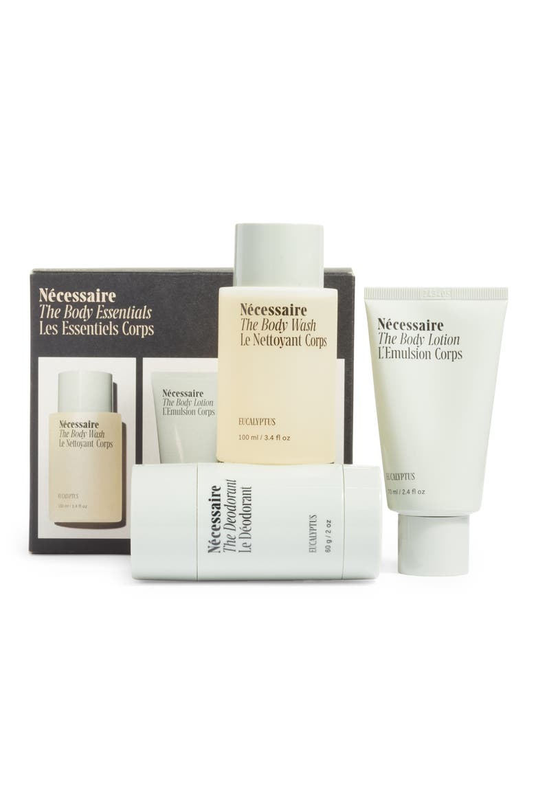 The Body Essentials Eucalyptus Kit, Alternate, color, NO COLOR