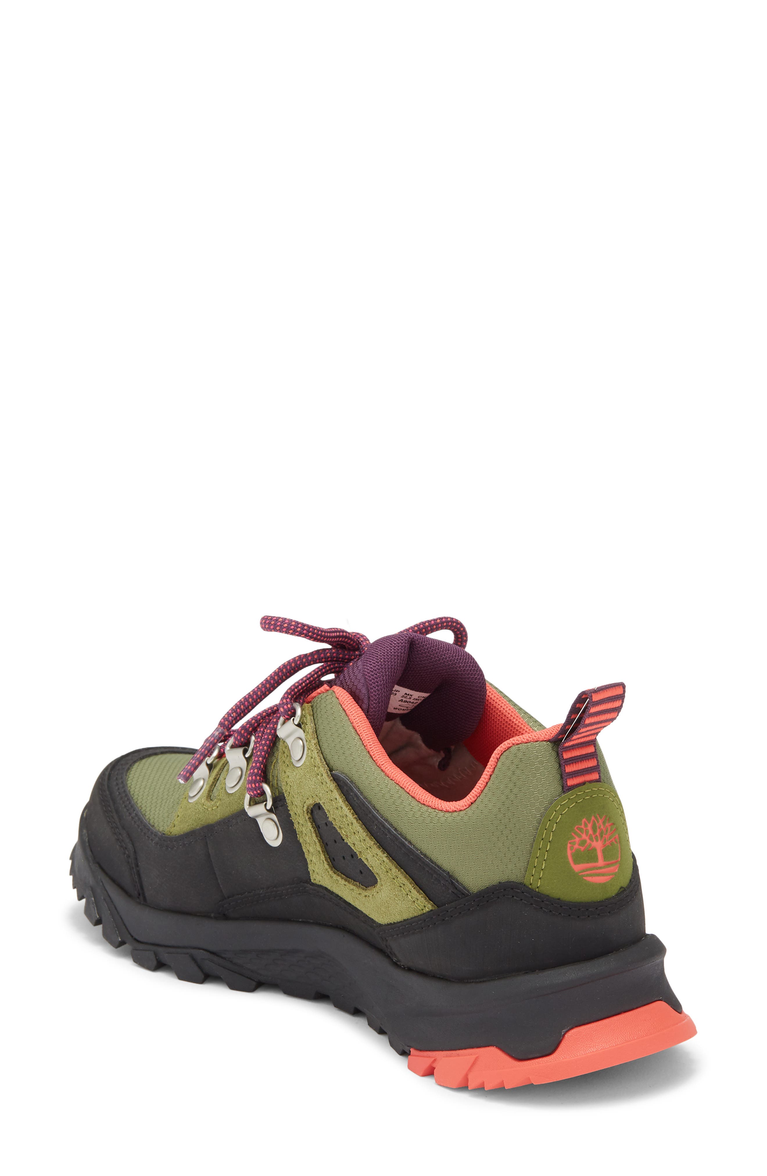 Lincoln Peak Lite Waterproof Hiking Shoe, Alternate, color, GREEN MESH