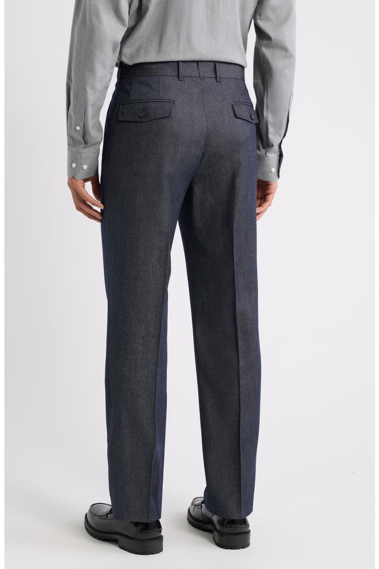 Perino Pleated Dress Pants, Alternate, color, DARK BLUE