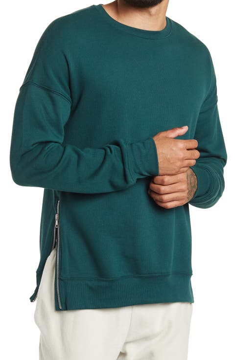 Side Zip Sweatshirt