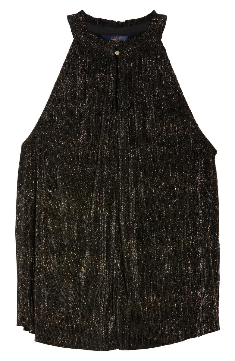 RACHEL Rachel Roy Andy Metallic Halter Tank Top, Alternate, color,