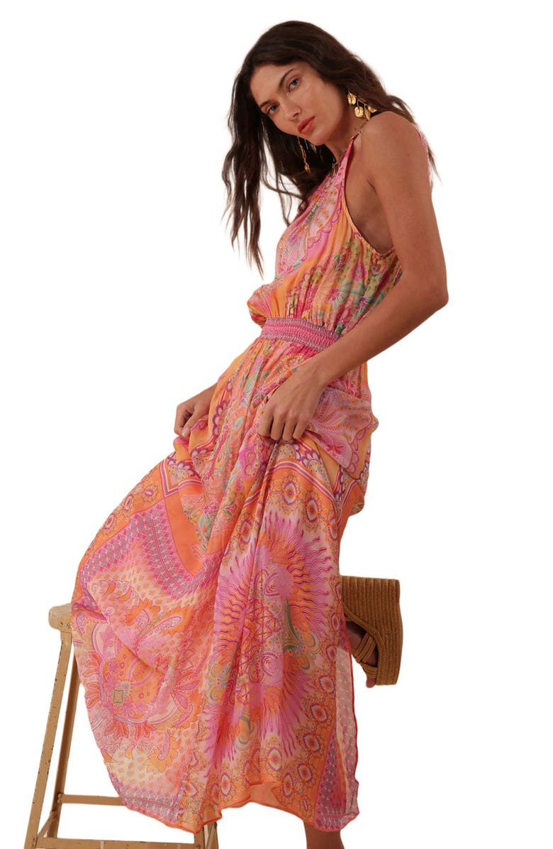 Hale Bob Magnolia Maxi Dress, Alternate, color, 