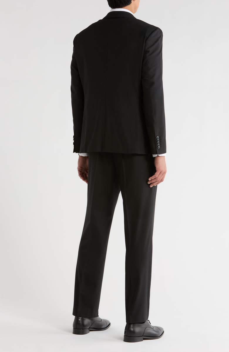HUGO Karl Tom Wool Blend Suit, Alternate, color, Black