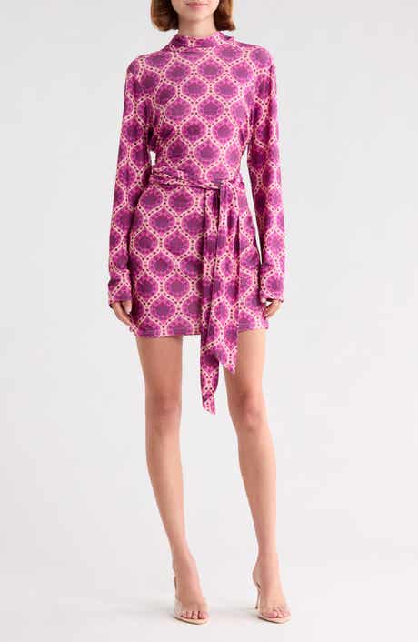 Dara Fleur Long Sleeve Minidress