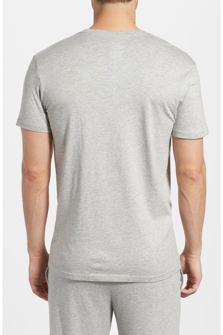 Crewneck T-Shirt, Alternate, color, ANDOVER HEATHER