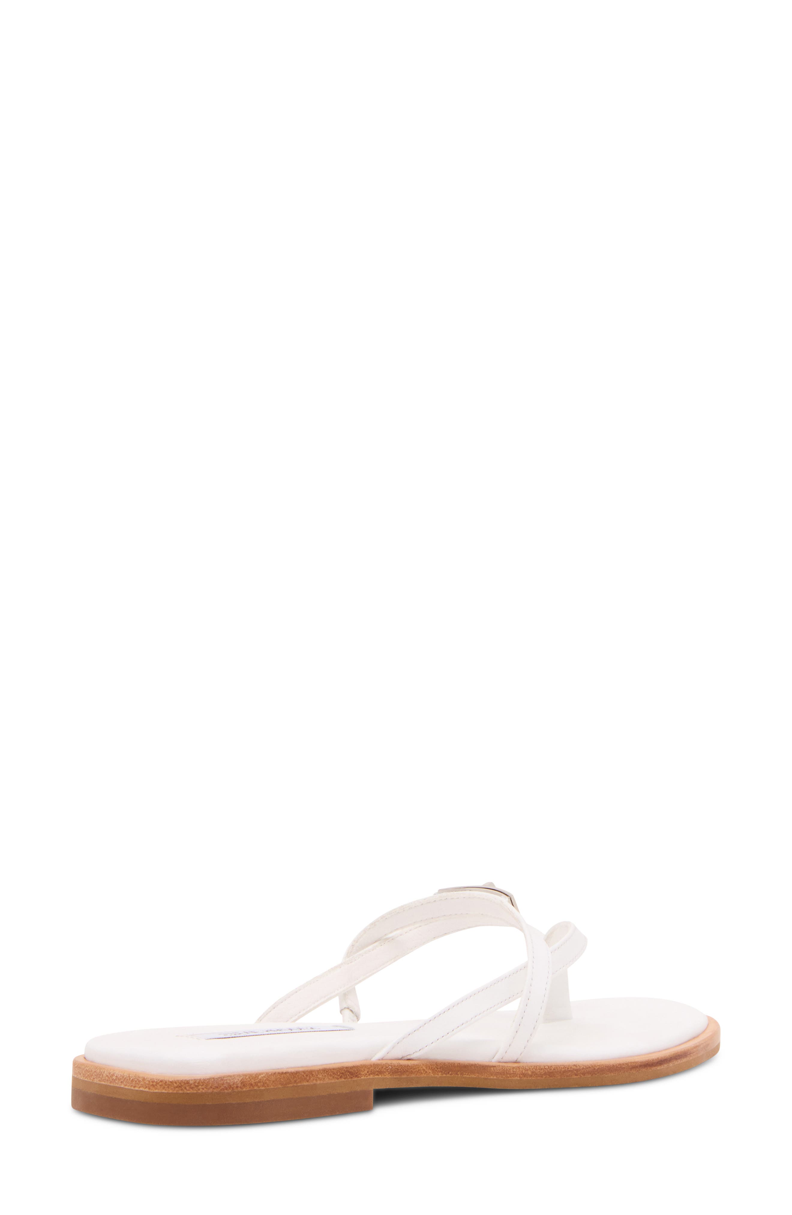 Catalina Flip Flop, Alternate, color, WHITE LEATHER