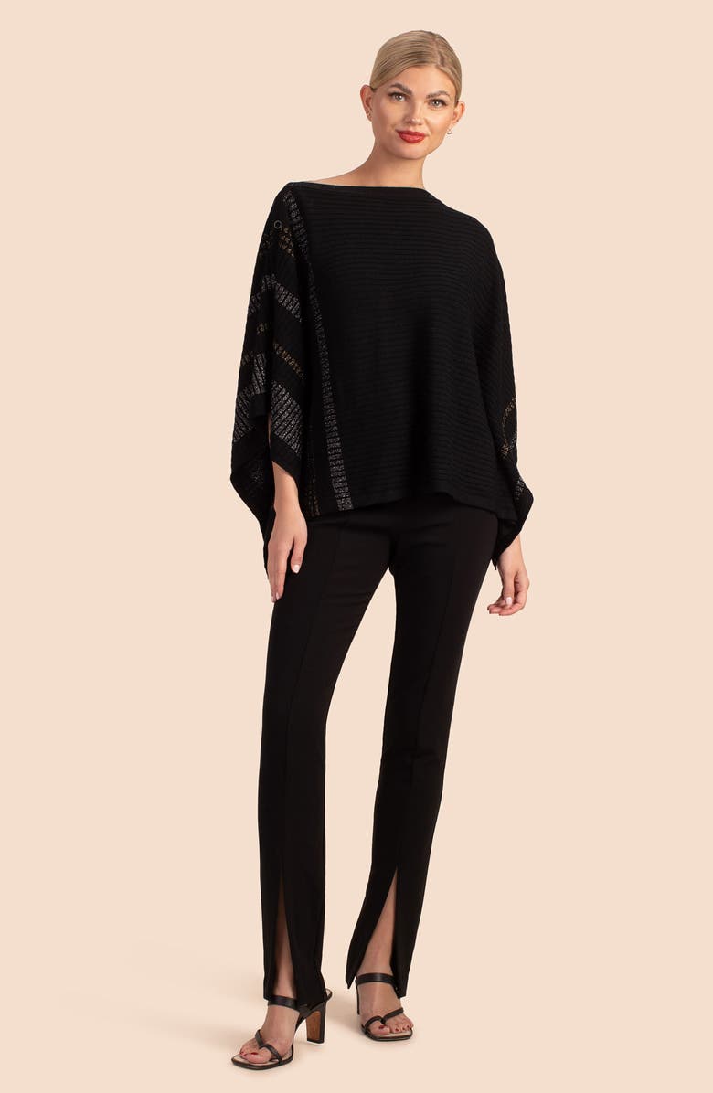 Trina Turk Chic Merino Wool Wrap, Alternate, color,