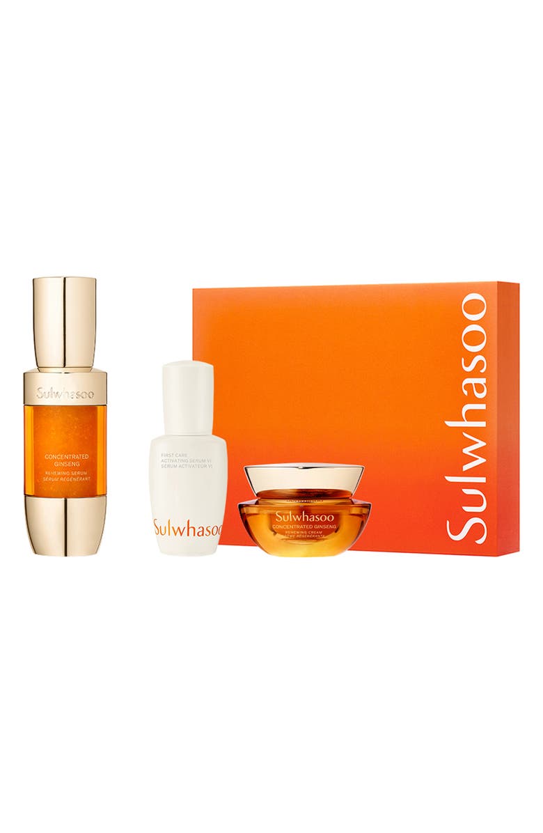Sulwhasoo Concentrated Ginseng Renewing Serum 3-Piece Set $202 Value, Main, color,