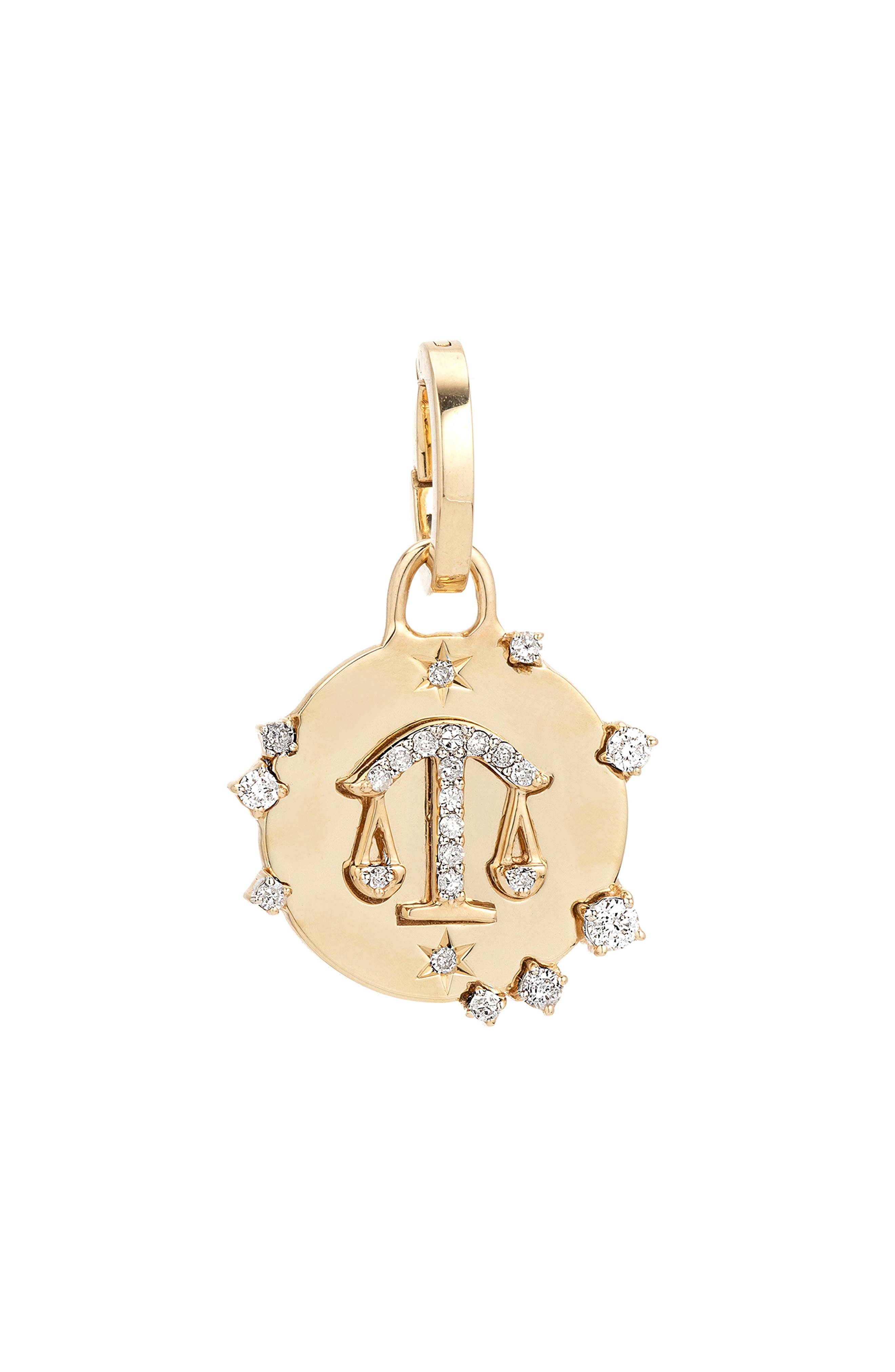 14K YELLOW GOLD-LIBRA