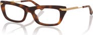 Bottega Veneta 51mm Rectangle optical glasses