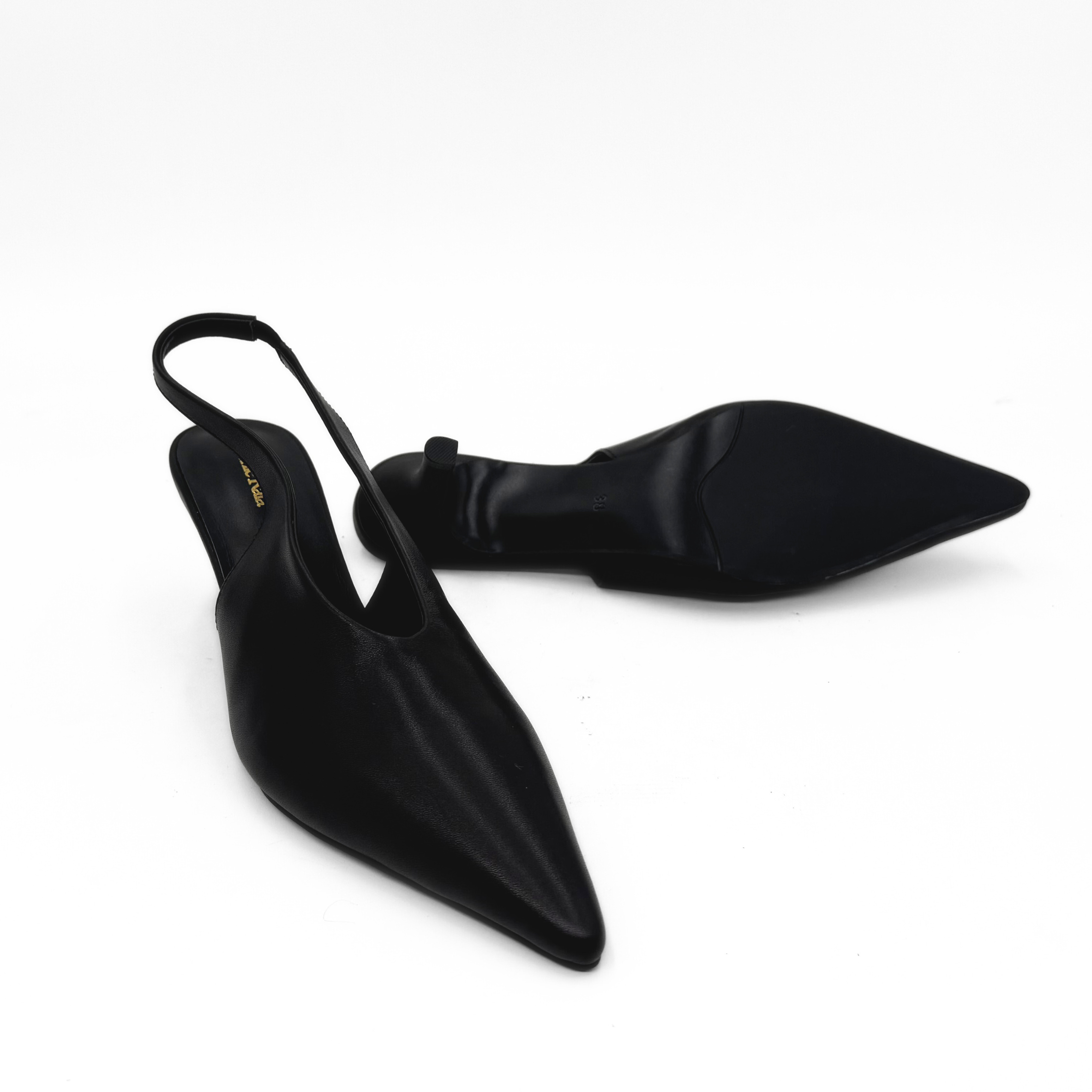 Amie Rafa Alix Slingback Pumps, Alternate, color, Black