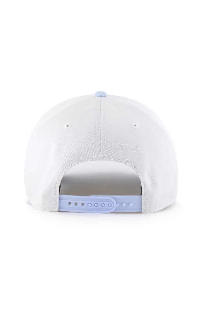 '47 Men's '47 Stone/Light Blue Los Angeles Dodgers Parlor Hitch Adjustable Hat, Alternate, color,