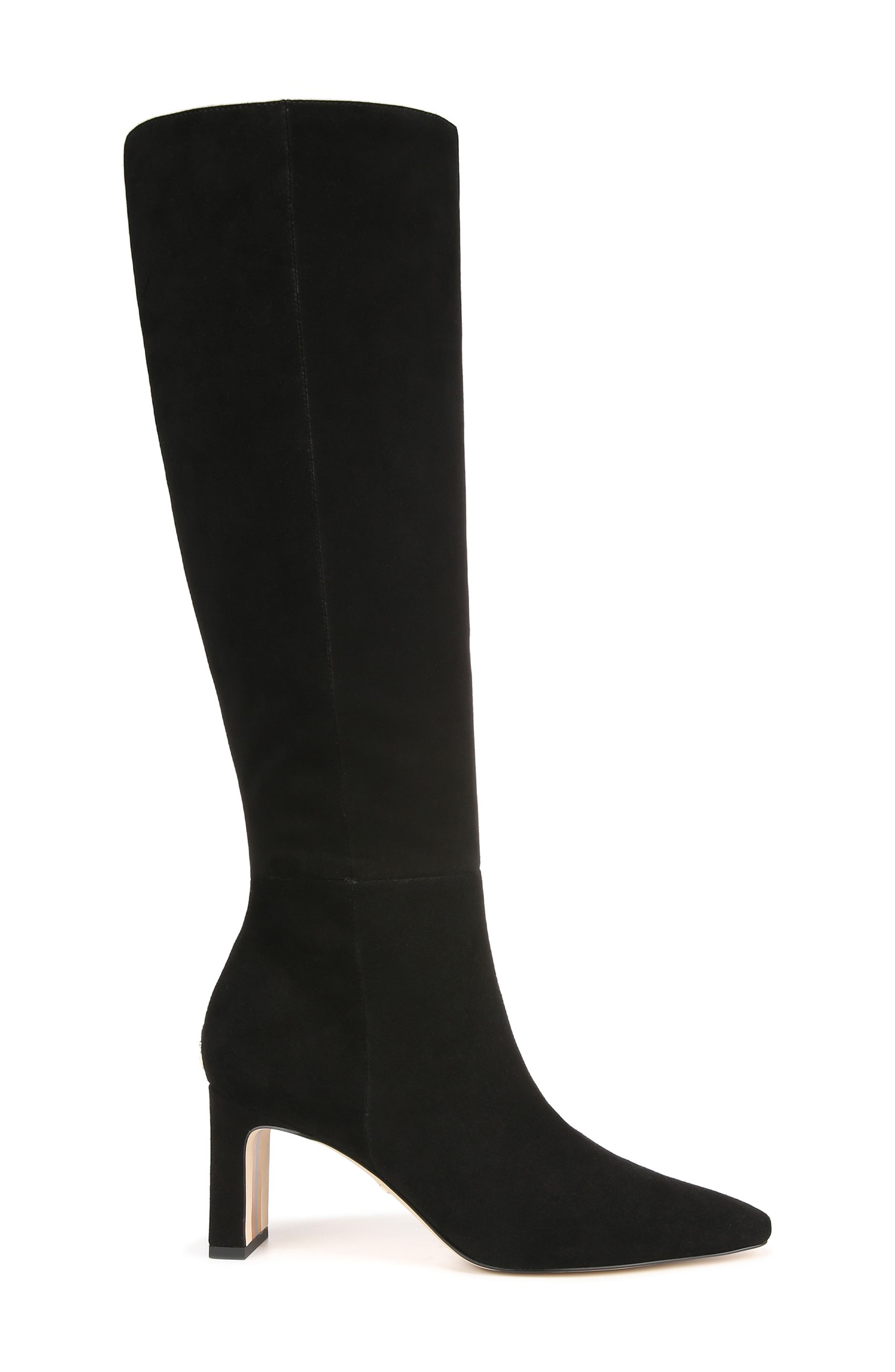 Sam Edelman Sylvia Knee High Boot, Alternate, color, Black