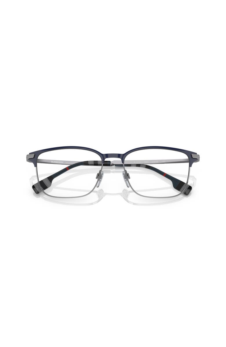 Burberry 57mm Rectangle optical glasses, Alternate, color, Blue