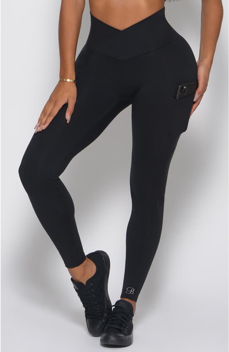 Bombshell Sportswear Contour Leggings, Main, color, Black