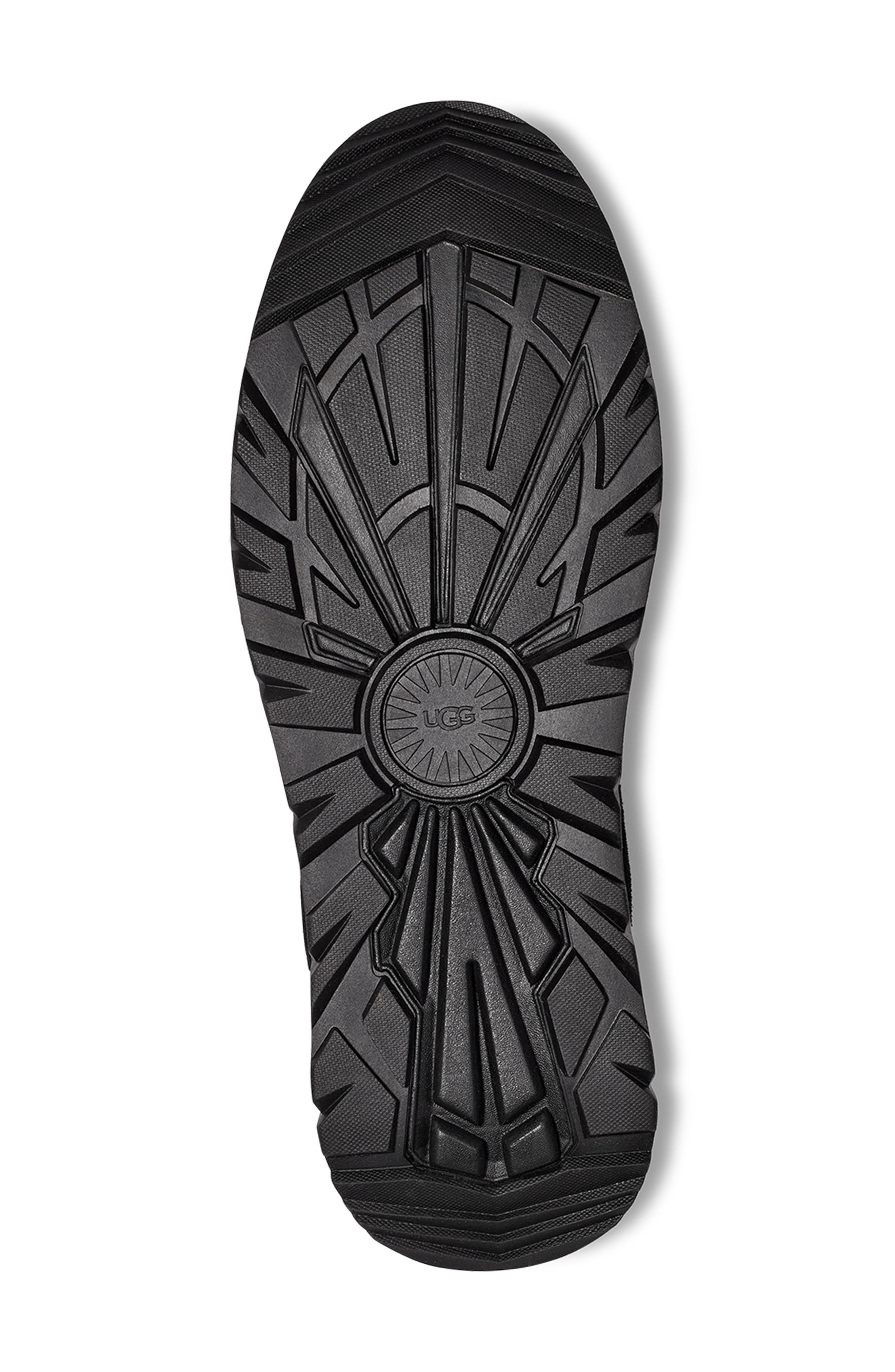 UGG<sup>®</sup> CapTrail Low Waterproof Sneaker, Alternate, color, Black