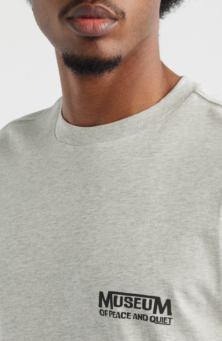 Museum of Peace & Quiet Establish Graphic T-Shirt, Alternate, color, Ash