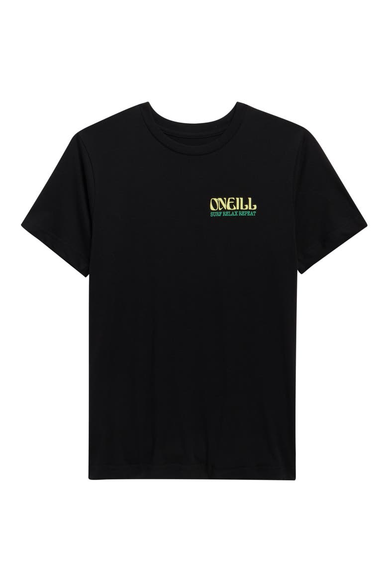 Kids' Outtie Classics Cotton Graphic T-Shirt, Main, color, BLACK