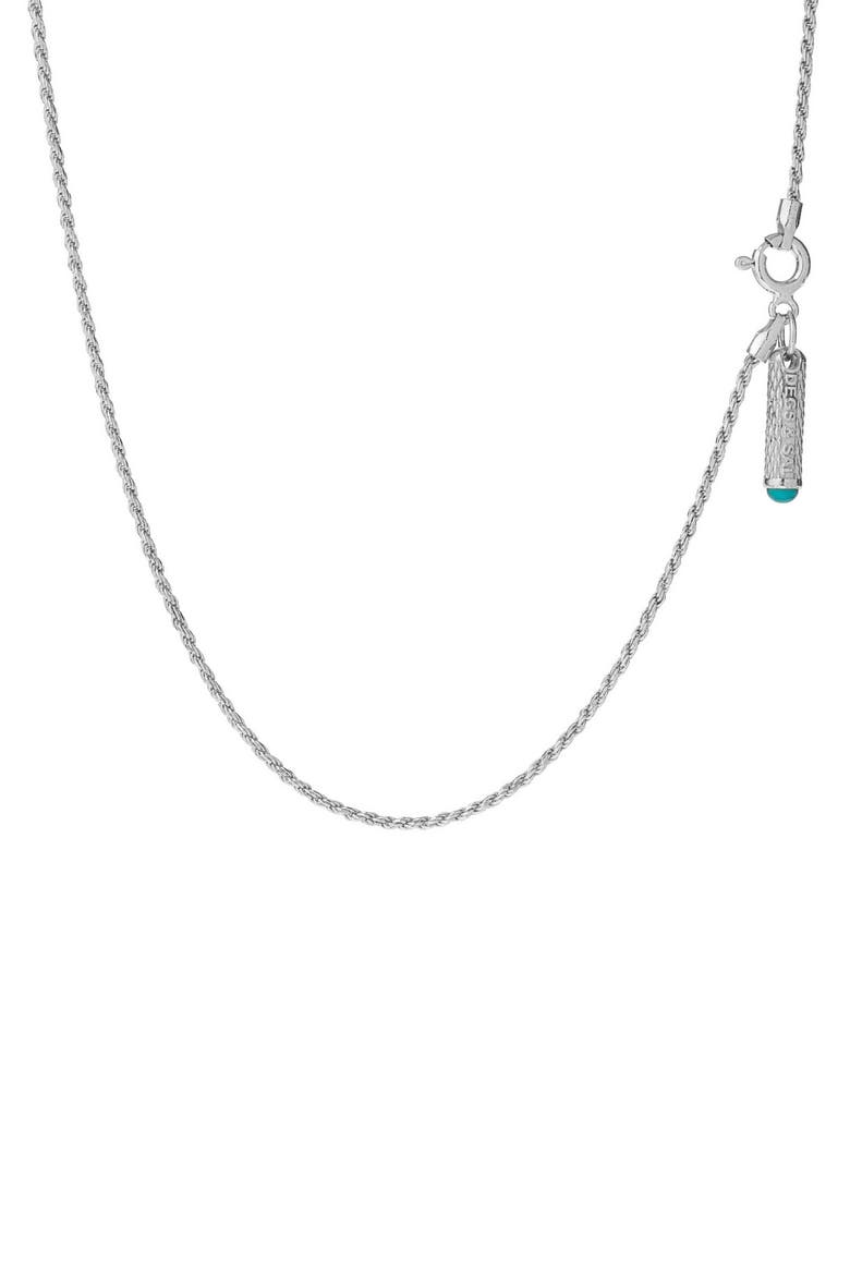 Men's Sterling Silver Rope Chain Necklace, Alternate, color, SILVER