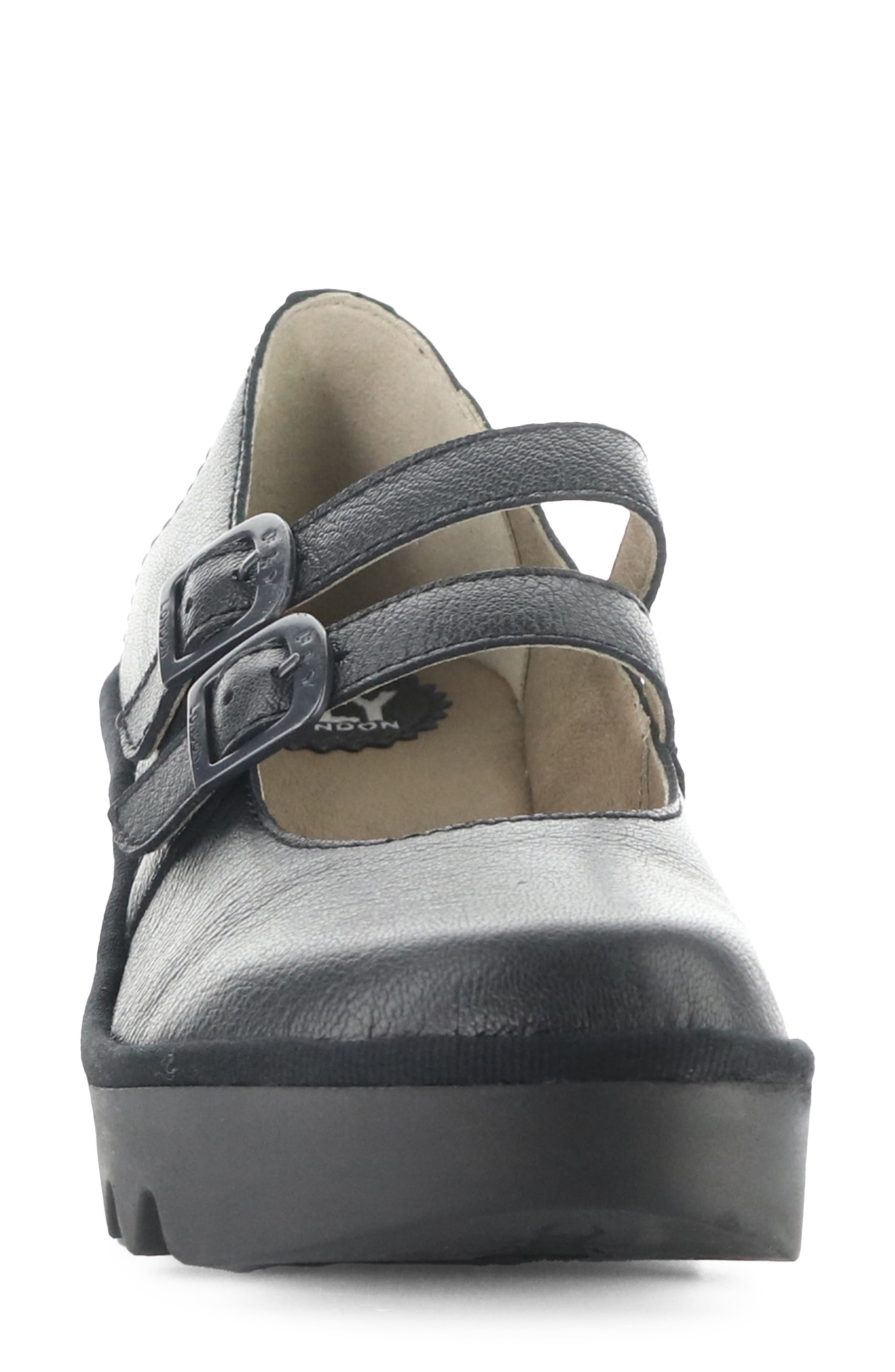 Tibu Leather Mary Jane, Alternate, color, BLACK