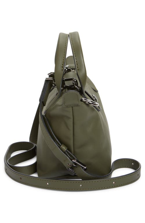Longchamp Extra Small Le Pliage Xtra Leather Top Handle Bag