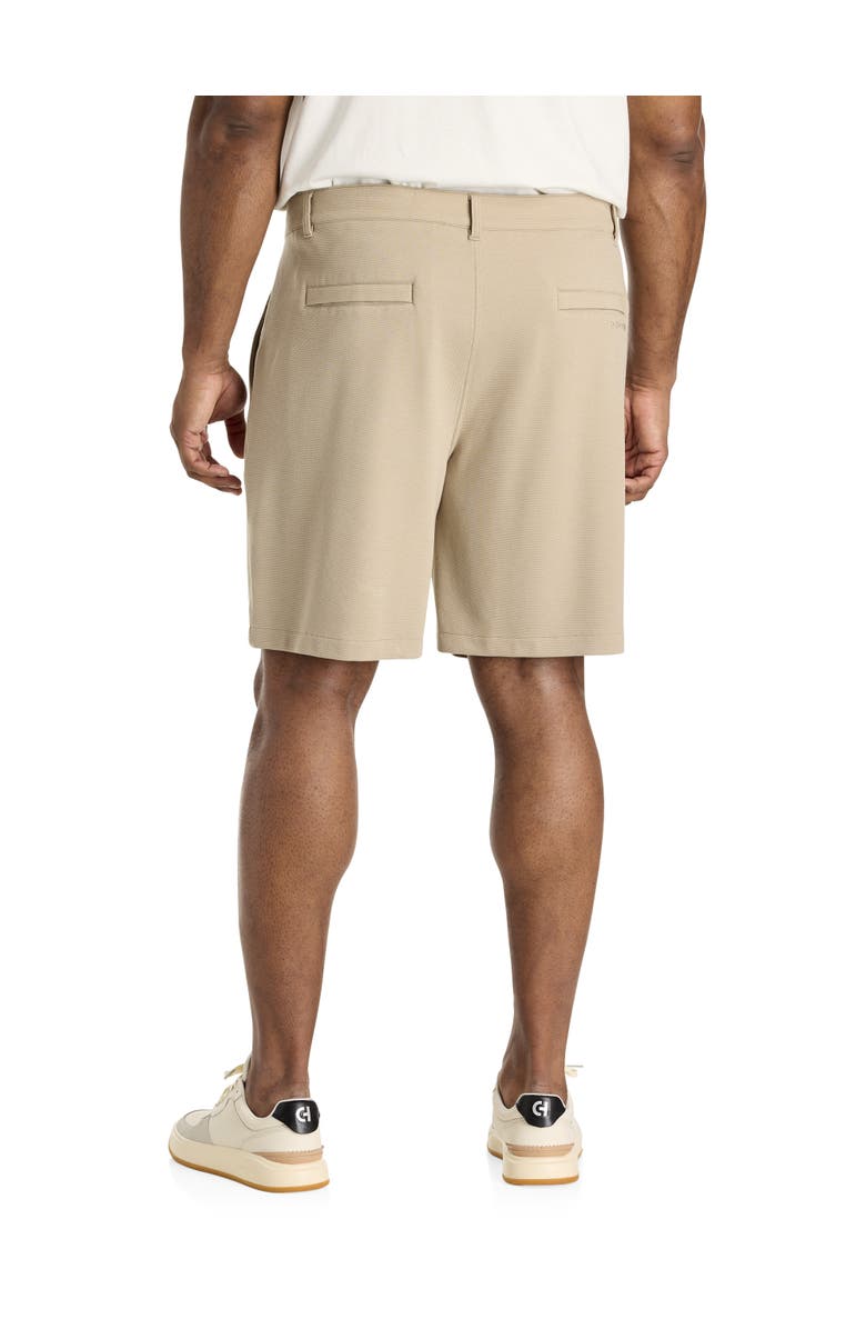 Psycho Bunny Big & Tall Shiro Honeycomb Shorts, Alternate, color, Stone