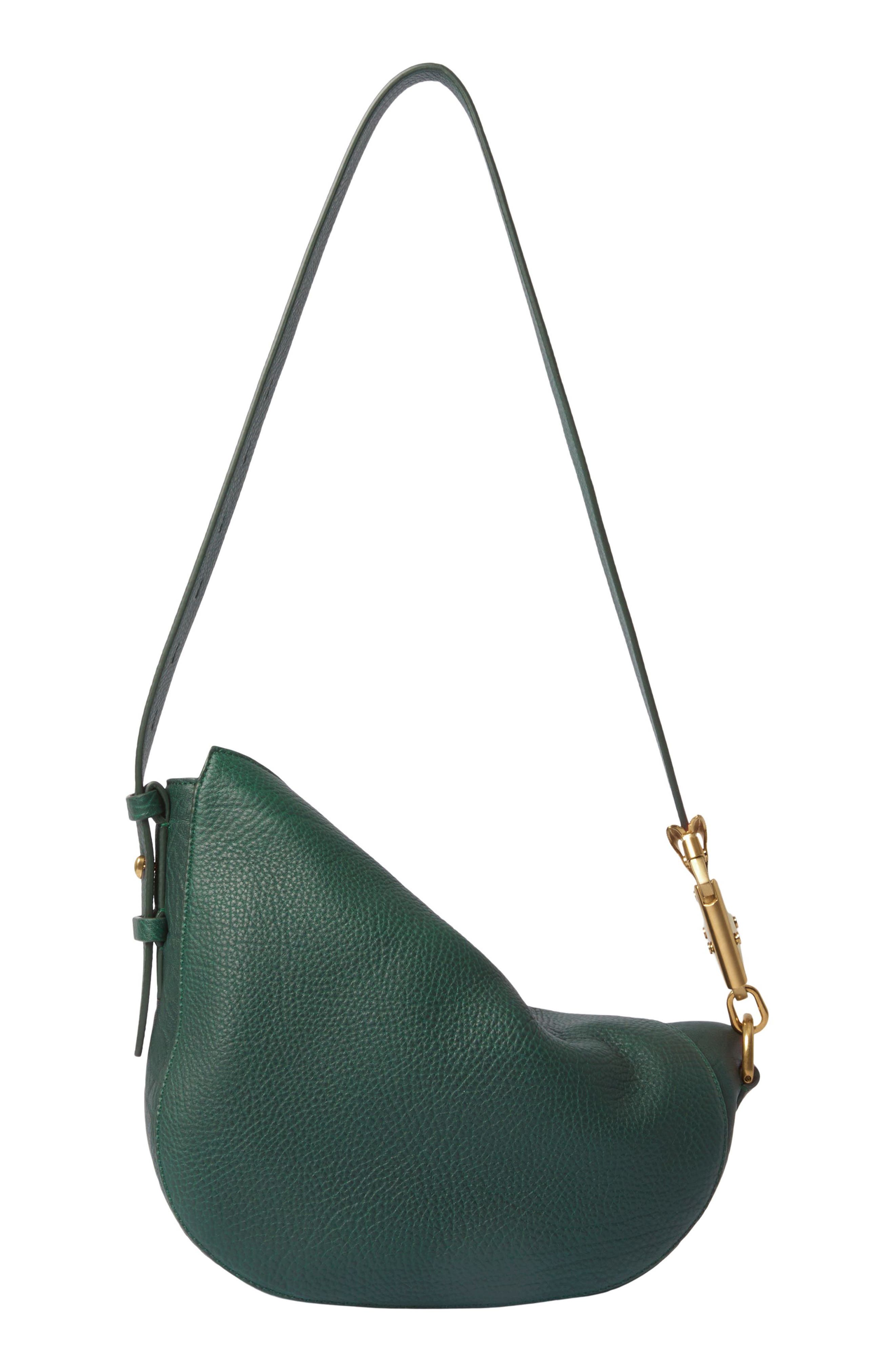 Burberry Small Knight Asymmetric Shoulder Bag, Alternate, color, 