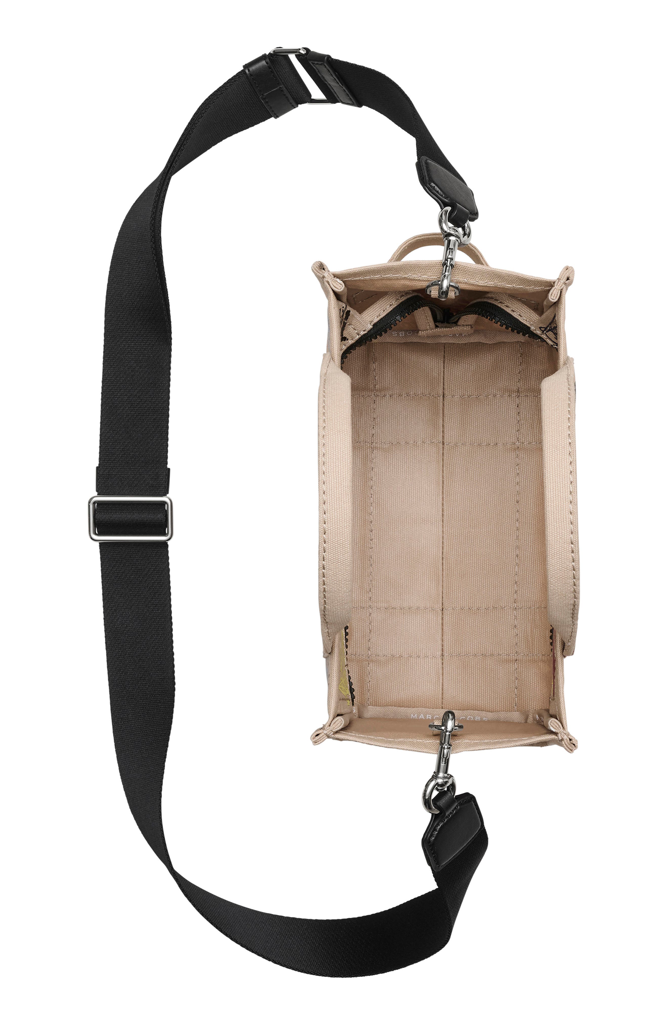 Marc Jacobs The Small Canvas Tote, Alternate, color, Beige Multi