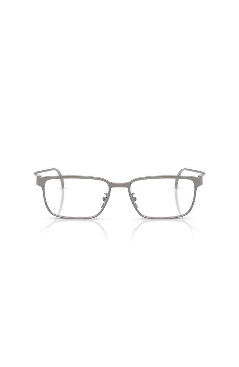 Ferrari 55mm Rectangle optical glasses, Alternate, color, Grey