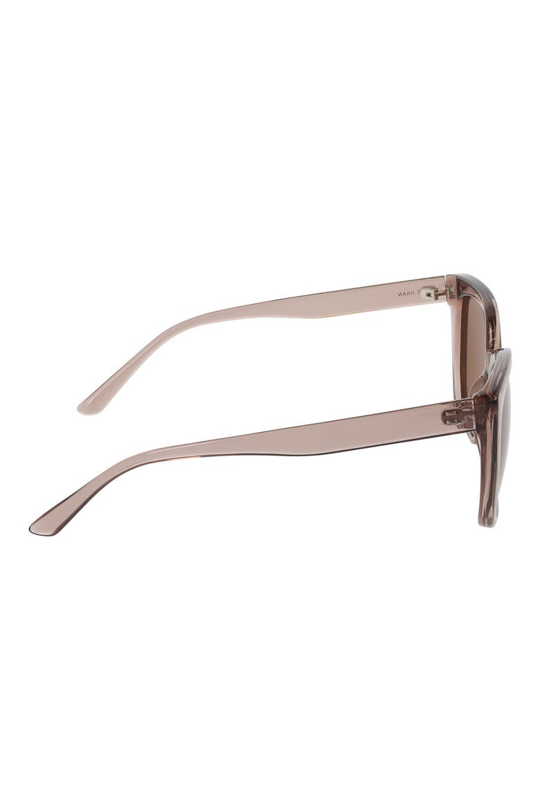 55mm Cat Eye Sunglasses, Alternate, color, TAUPE CRYSTAL