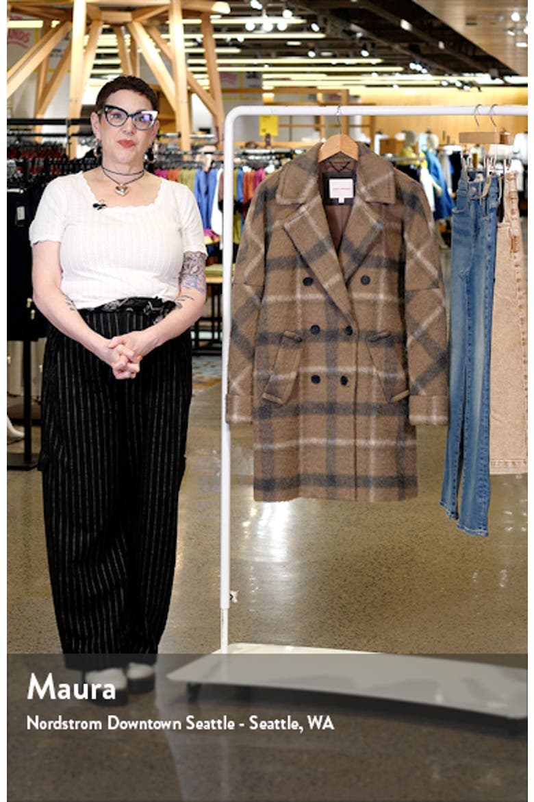 Plaid Double Breasted Coat video