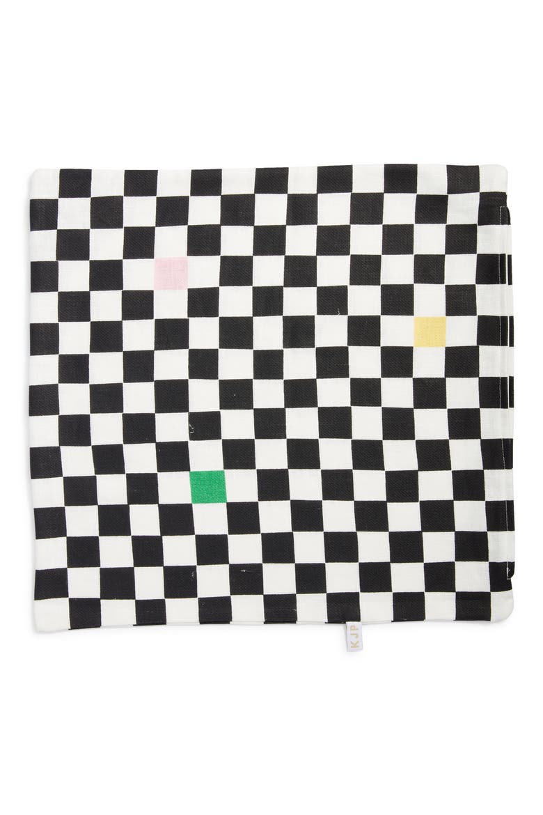 Fiona Cushion Cover, Main, color, BLACK